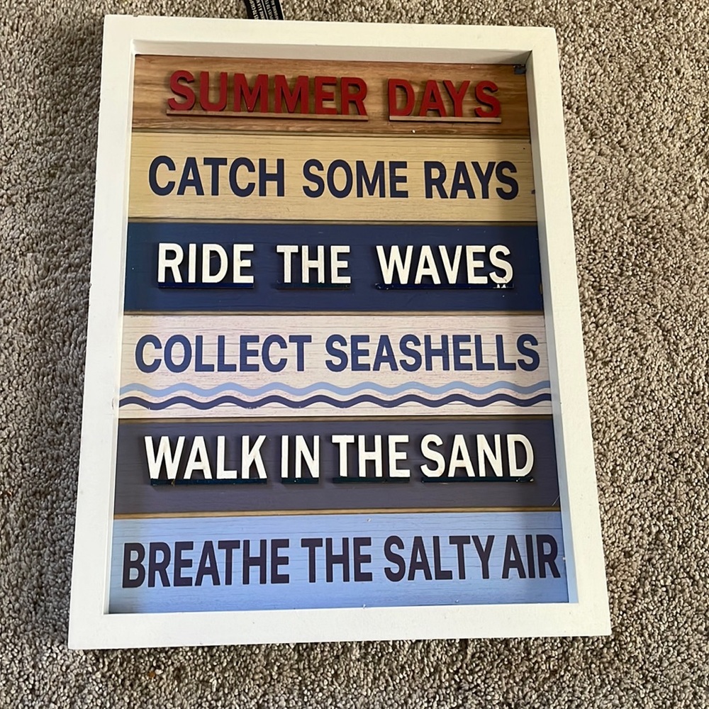 Ashland wall decor Summer Days